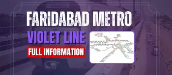 Violet Line Metro map, route, station, and timing guide